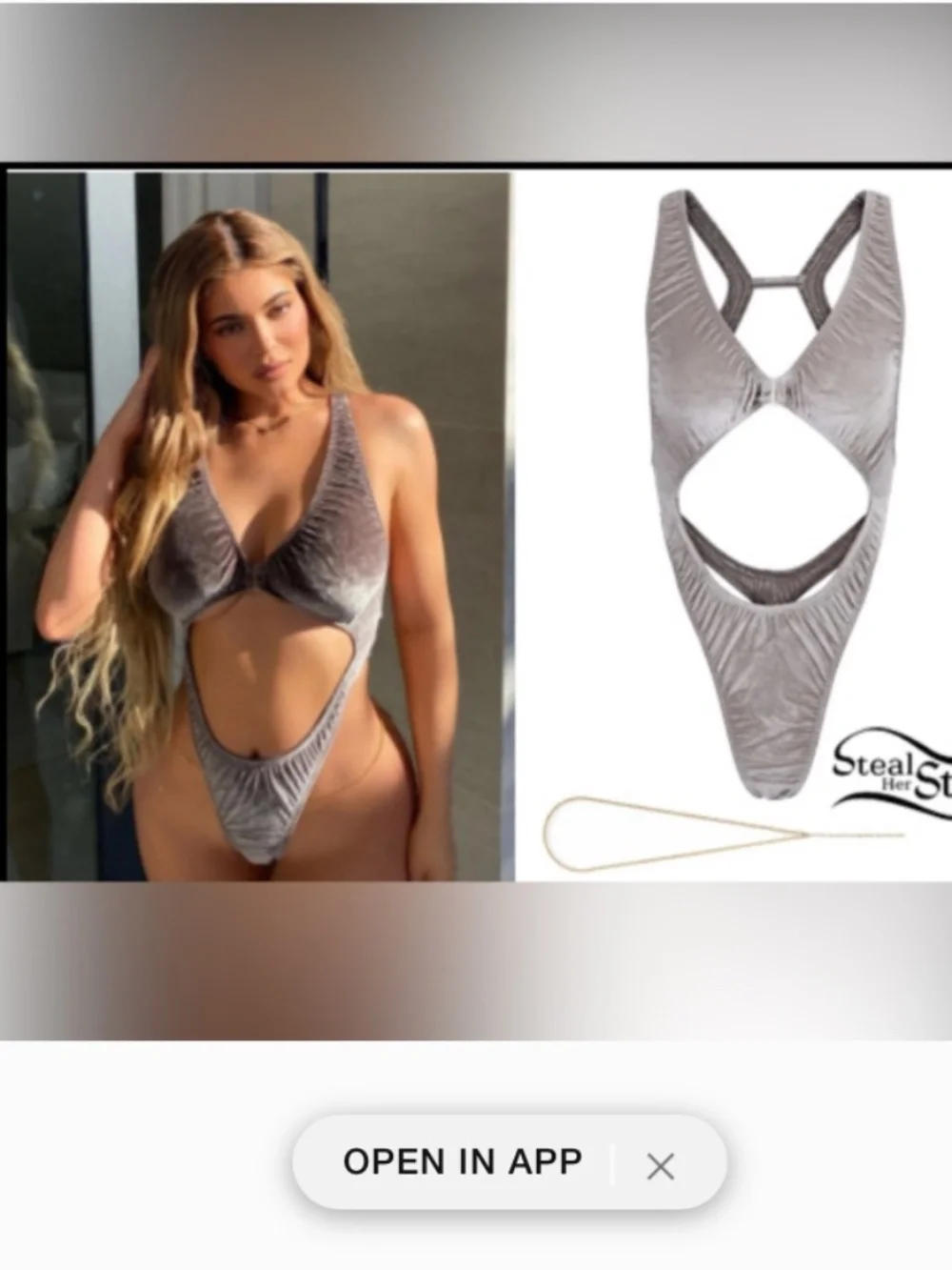 NWOT Skims velour bodysuit (bathing suit) size medium super rare